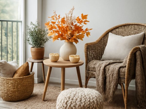 Balkon Ideen für den Herbst — 12 einfache Varianten