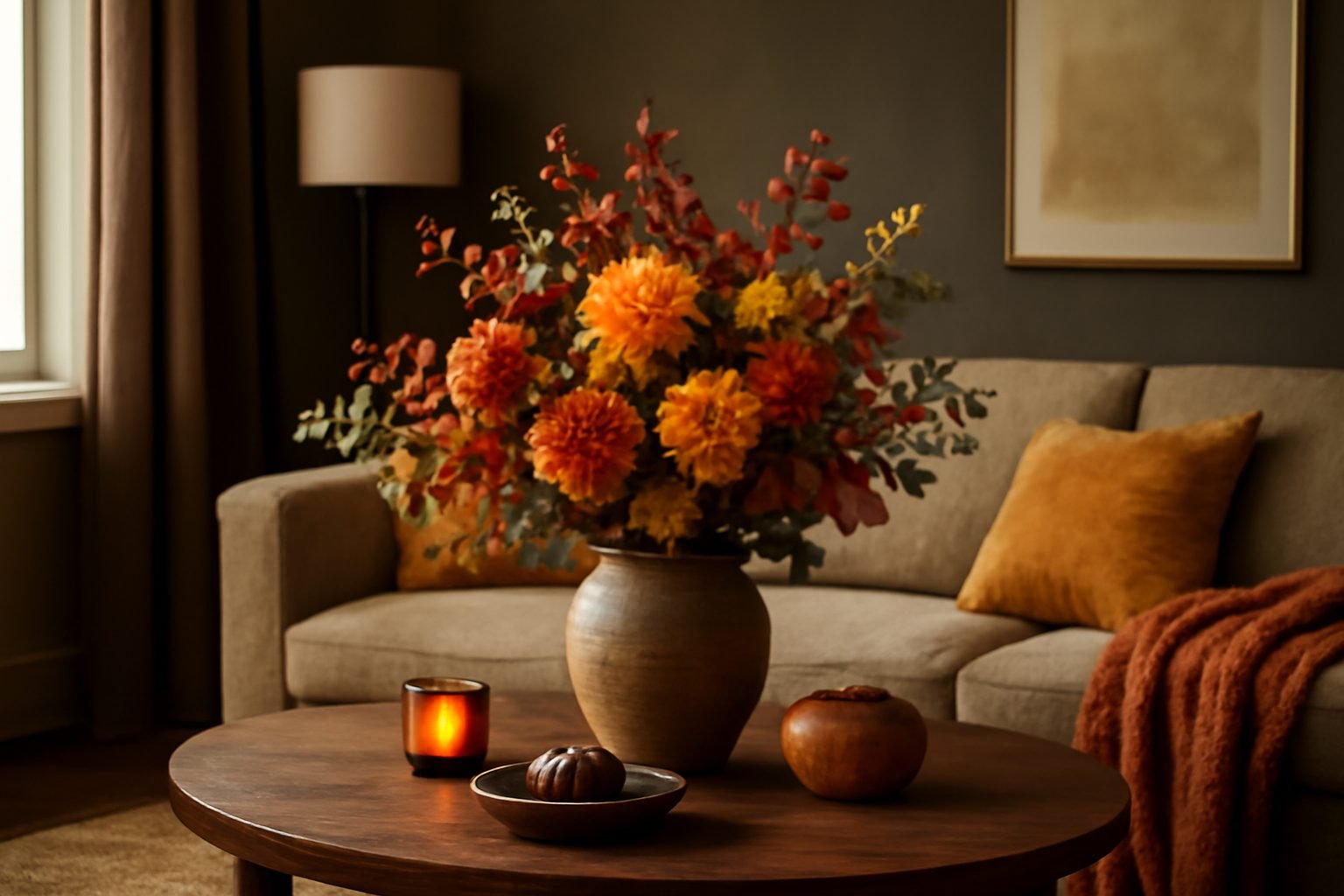 Blumen Deko Ideen Herbst — 15 einfache Varianten
