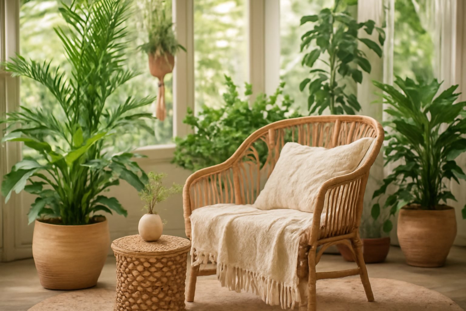 Boho Deko Wintergarten gelingt auch beim ersten Mal