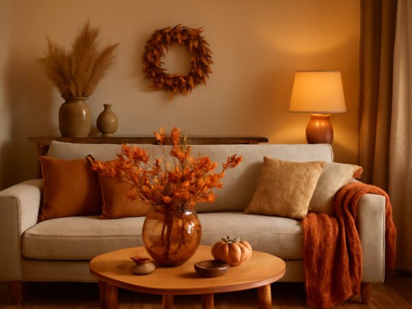 Deko Ideen Herbst fürs Wohnzimmer — 15 einfache Varianten