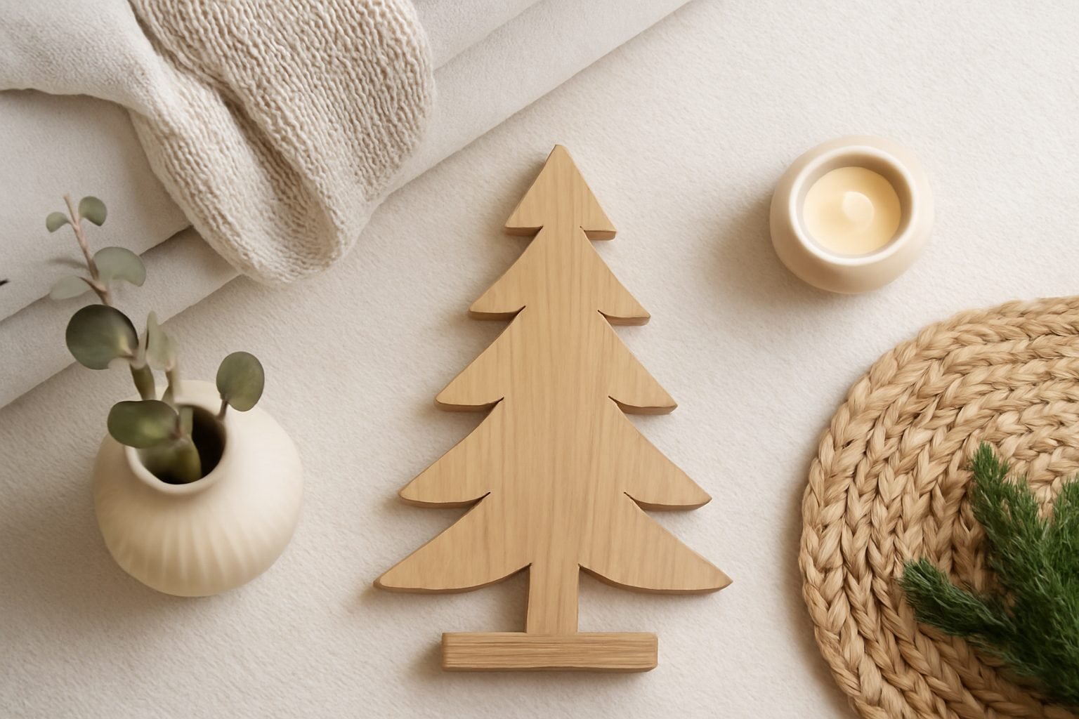 Deko Weihnachtsbaum Holz: 14 Ideen zum Verschenken