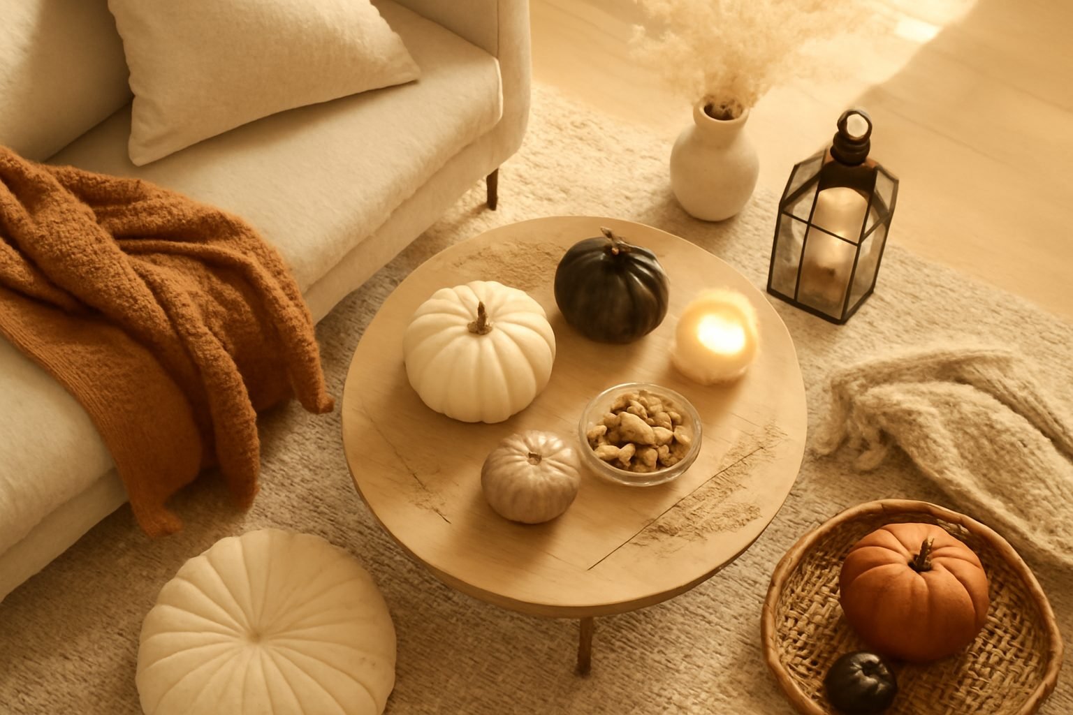 Edle Halloween Deko für die Wohnung in 6 Schritten