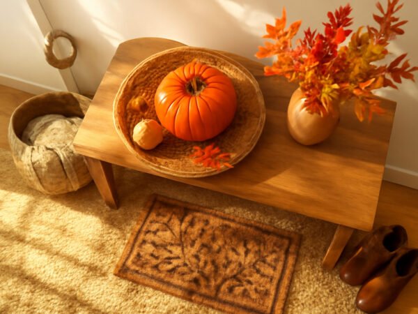Eingangsbereich dekorieren Herbst — so geht es richtig