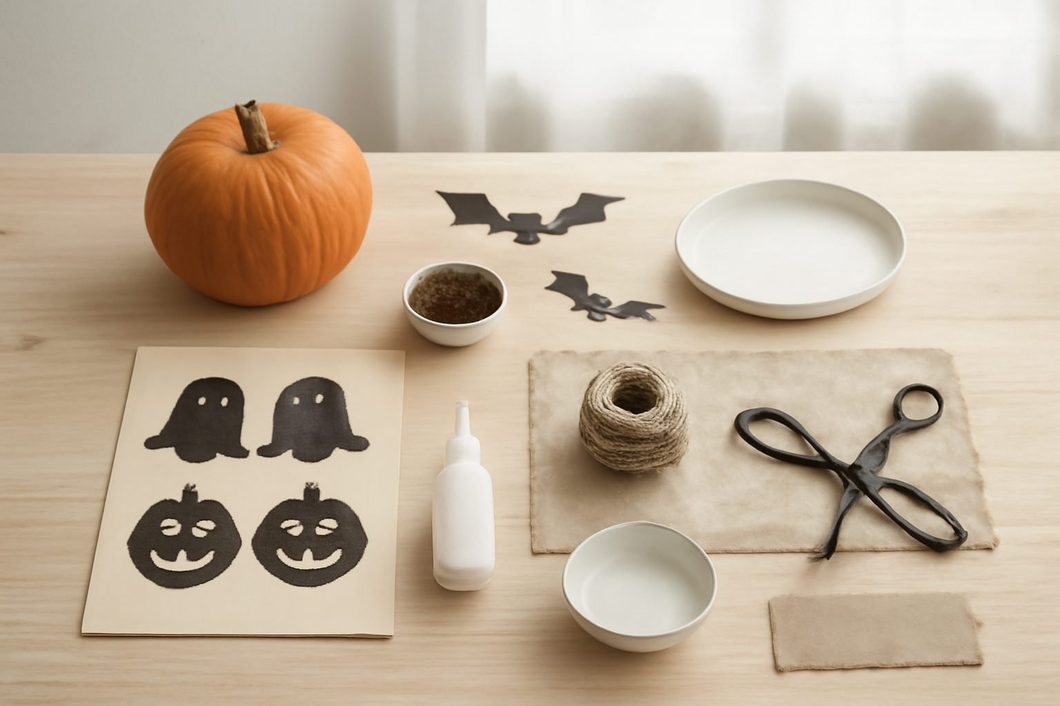 Gruselige Halloween Deko selber machen in 6 Schritten