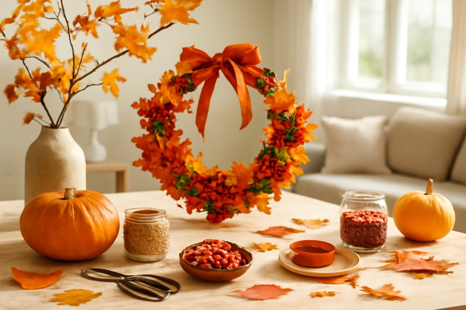 Günstige selbstgemachte Herbstdeko — so geht es richtig