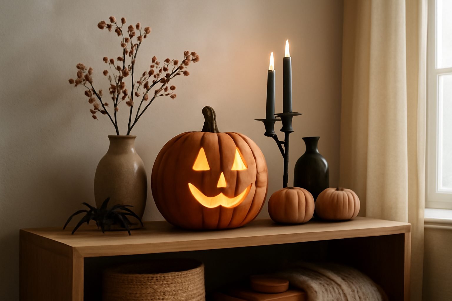 Halloween Deko Regal dekorieren — so geht es richtig