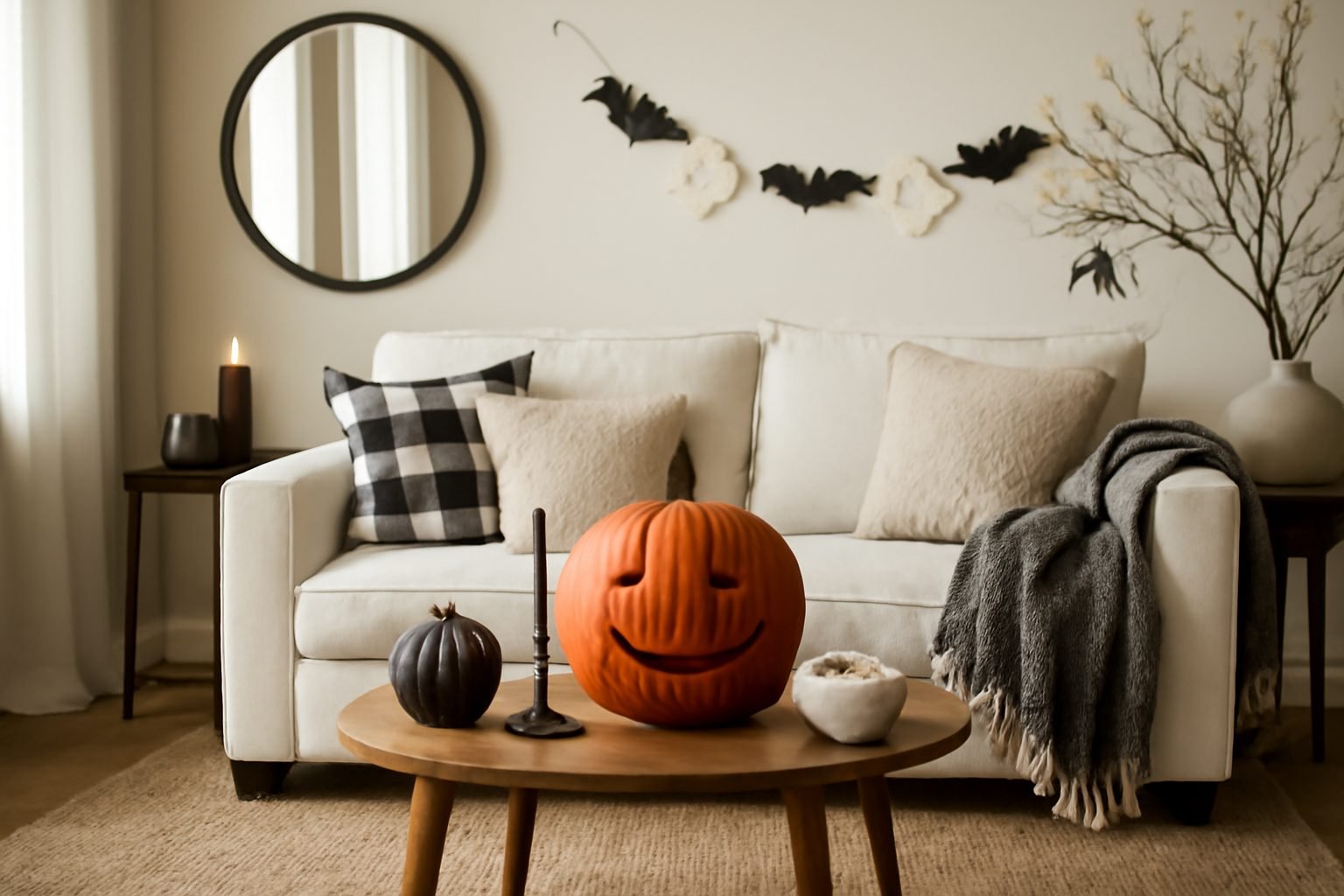Halloween Deko schwarz weiß: 20 Ideen für jeden Geschmack