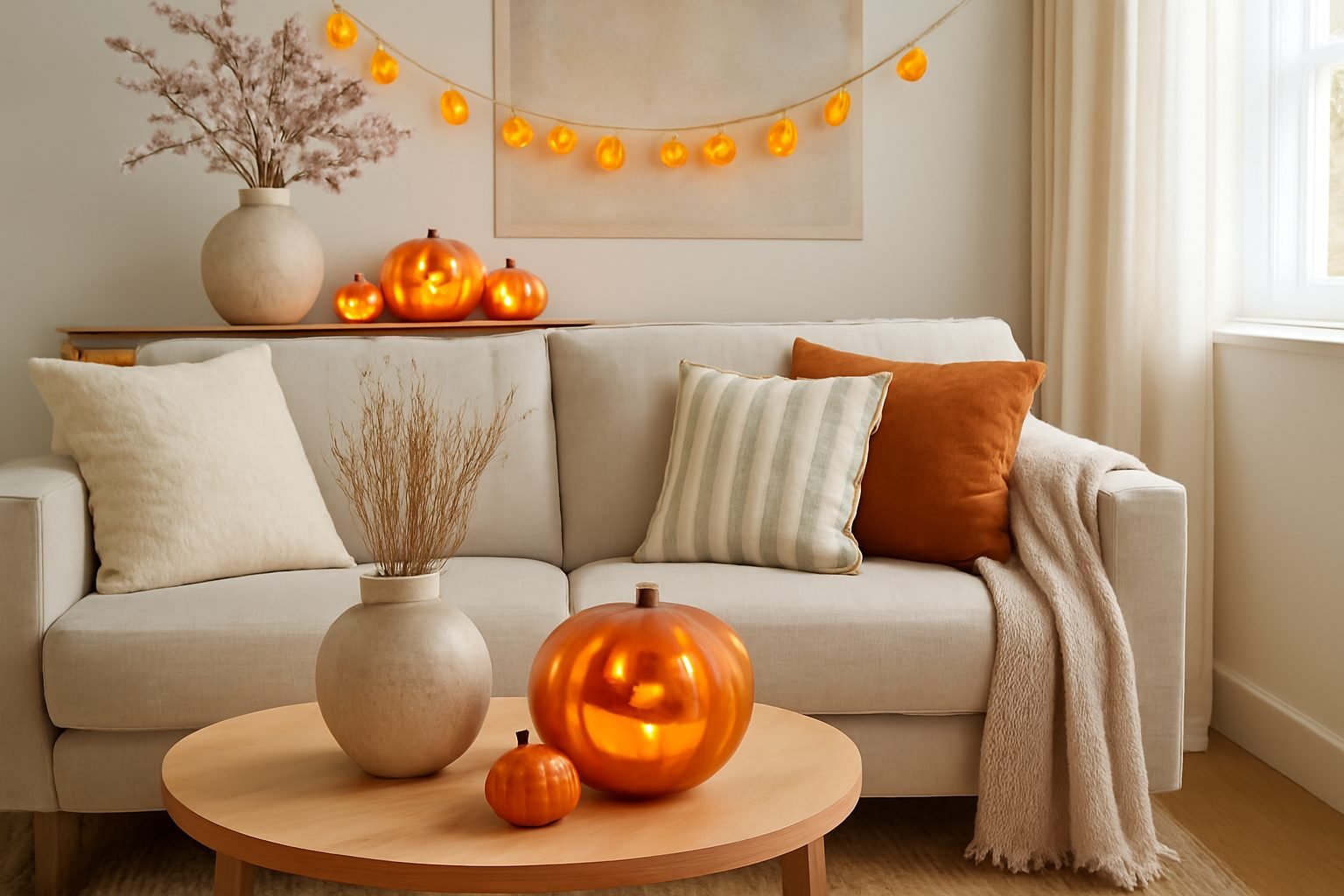 Halloween Lichterkette für innen: 9 Ideen zum Nachmachen