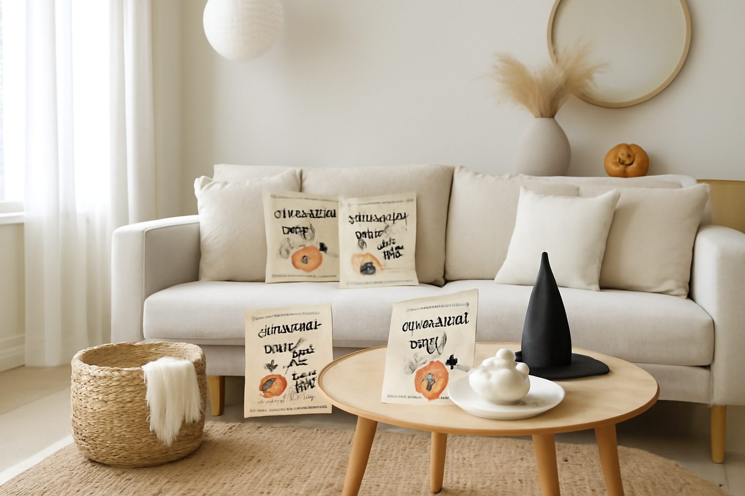 Halloween Party Einladung für zuhause