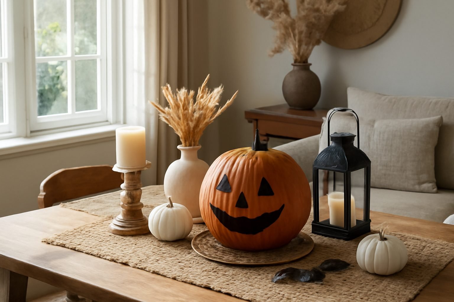 Halloween Tischdeckenrolle: 9 Ideen für wenig Geld