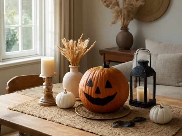 Halloween Tischdeckenrolle: 9 Ideen für wenig Geld