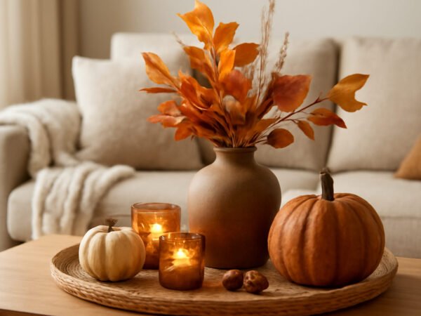 Herbstdeko Ideen Kinder — 11 einfache Varianten