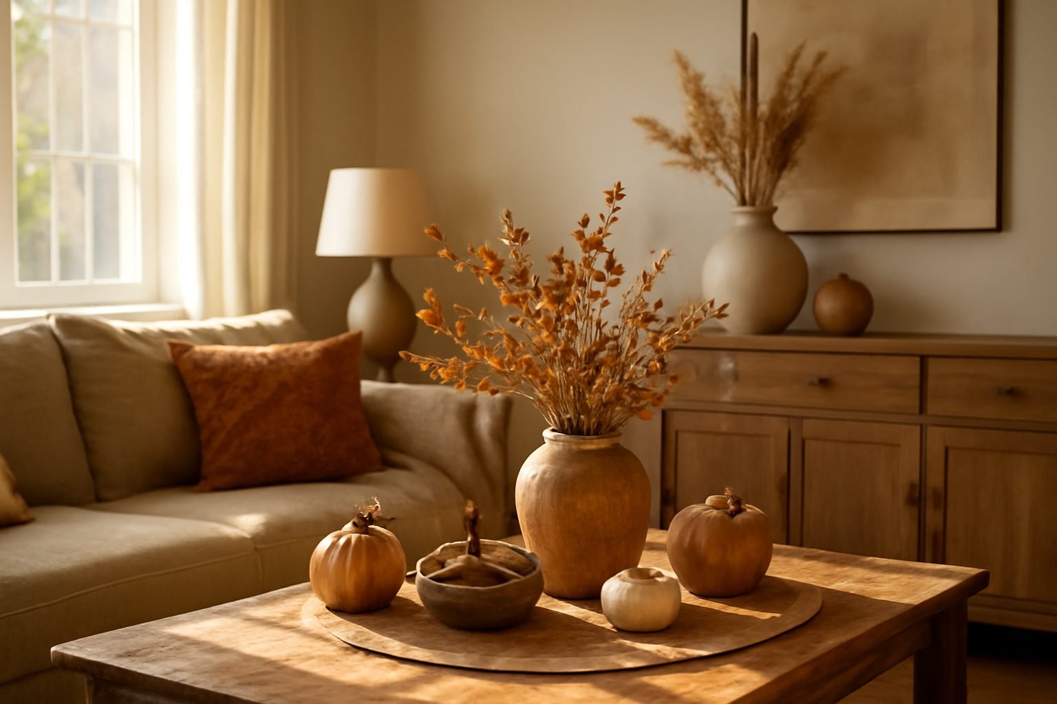 Herbstdeko Tisch selber machen — so geht es richtig
