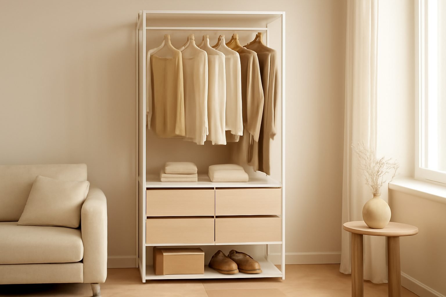 So gestaltest du deinen begehbaren Kleiderschrank optimal