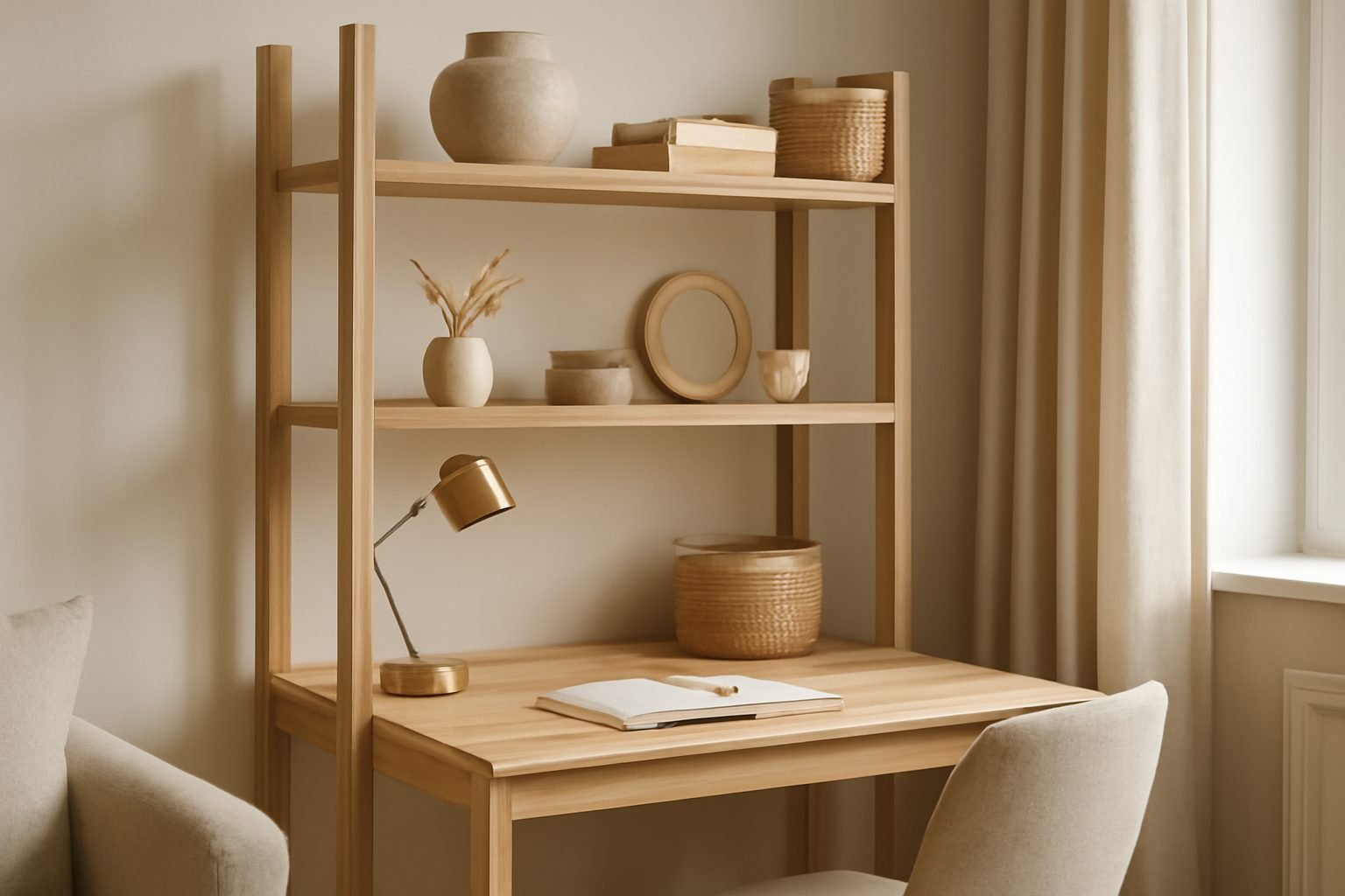 So findest du das perfekte Regal mit Schreibtisch für deinen Sommer-Style