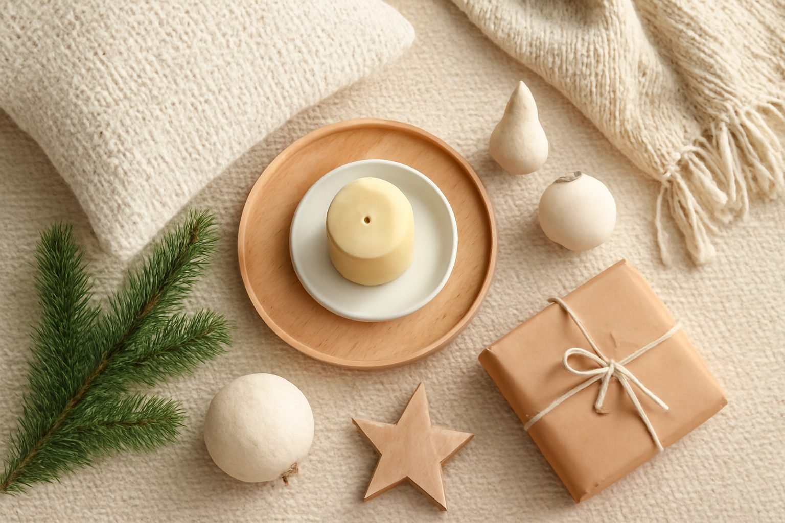 Makramee Weihnachtsdeko Minimalistisch in 6 Schritten