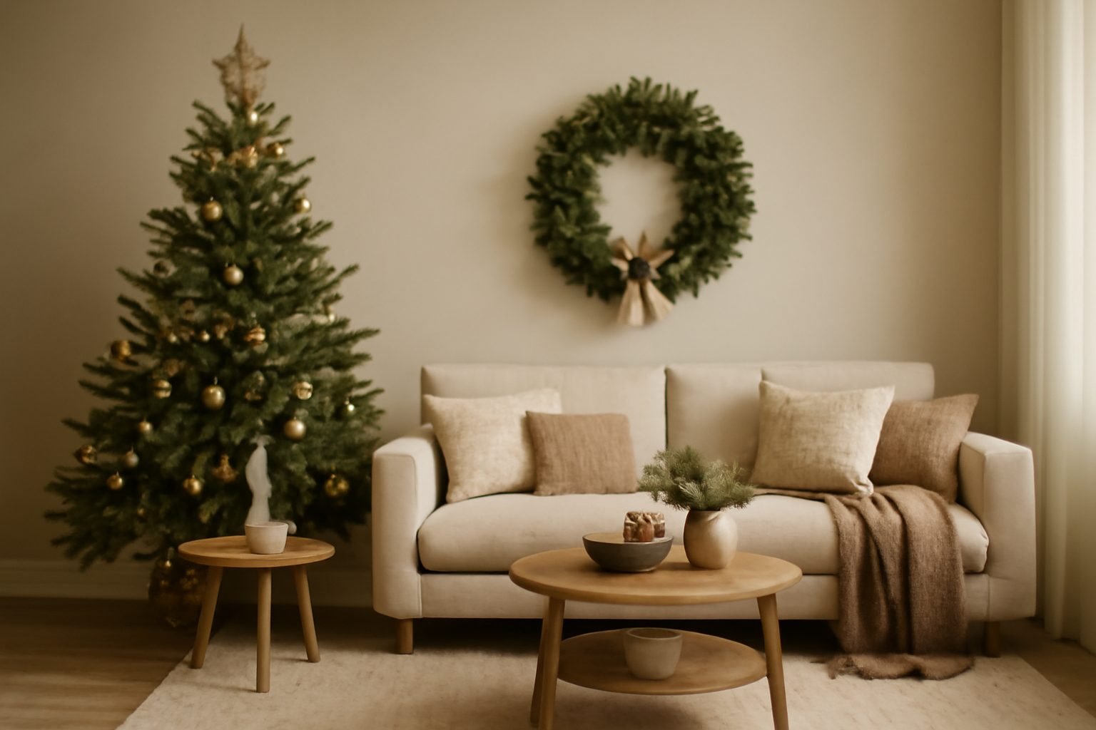Moderne Weihnachtsdeko Ideen — 25 einfache Varianten
