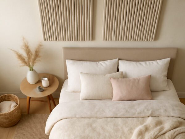 Schlafzimmer Ideen Akustikpaneele — 15 einfache Varianten