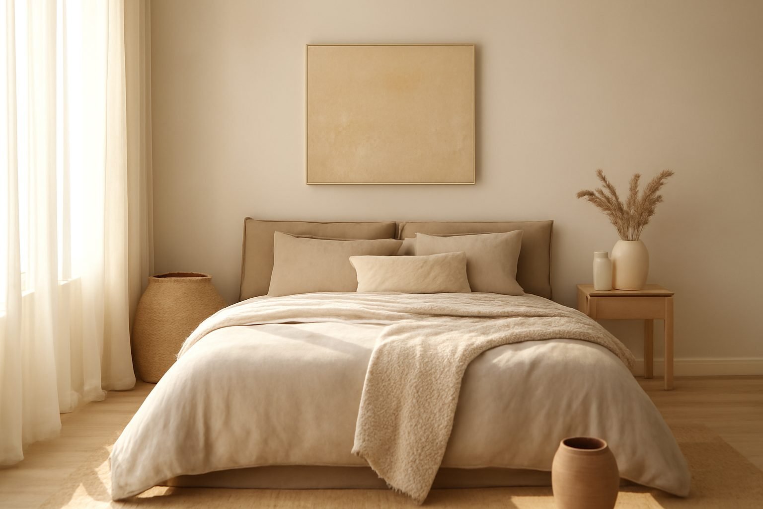 Schlafzimmer Ideen Erdtöne — 16 einfache Varianten
