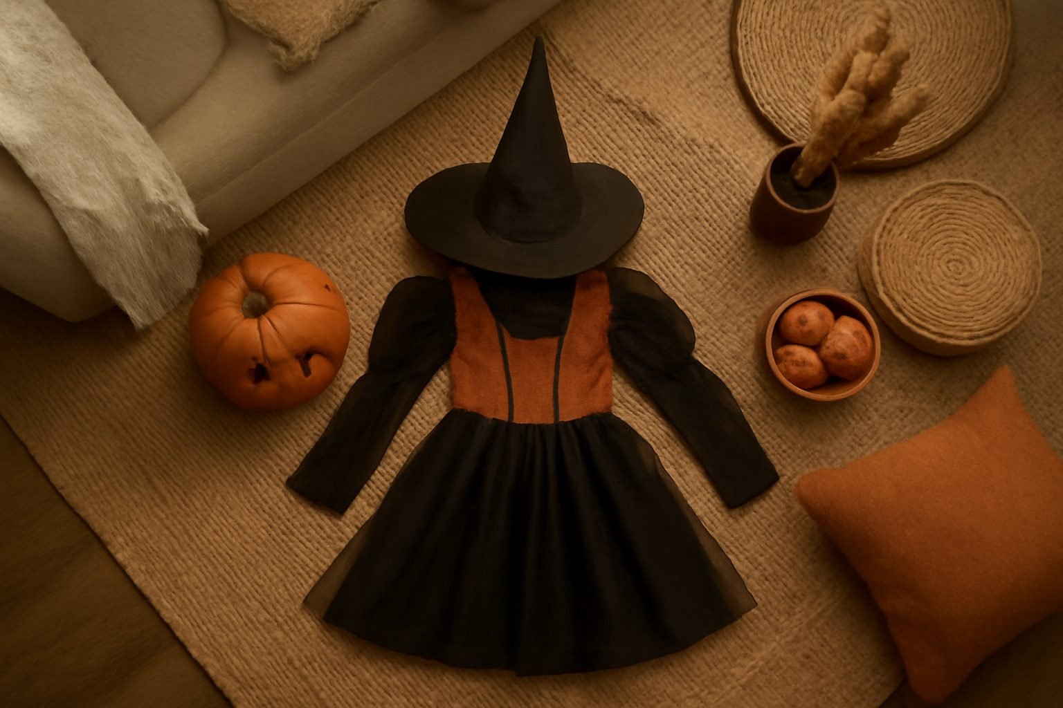 Selbstgemachtes Halloween Kostüm Kids — so geht es richtig