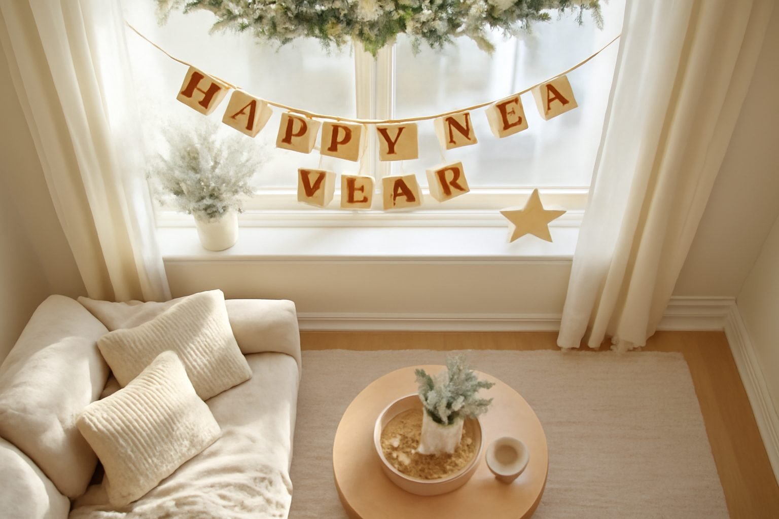 Silvester Deko fürs Fenster — günstig statt teuer