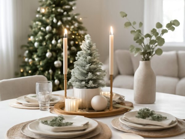 Tischdeko Weihnachten Edel: die Verwandlung im Detail