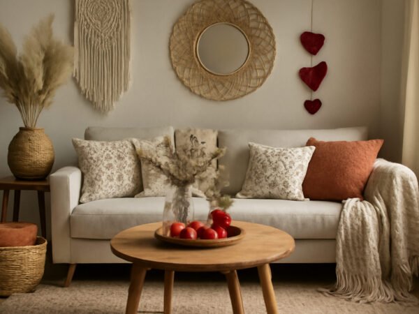 Valentinstag Dekoration im Boho Stil: 8 Ideen für wenig Geld