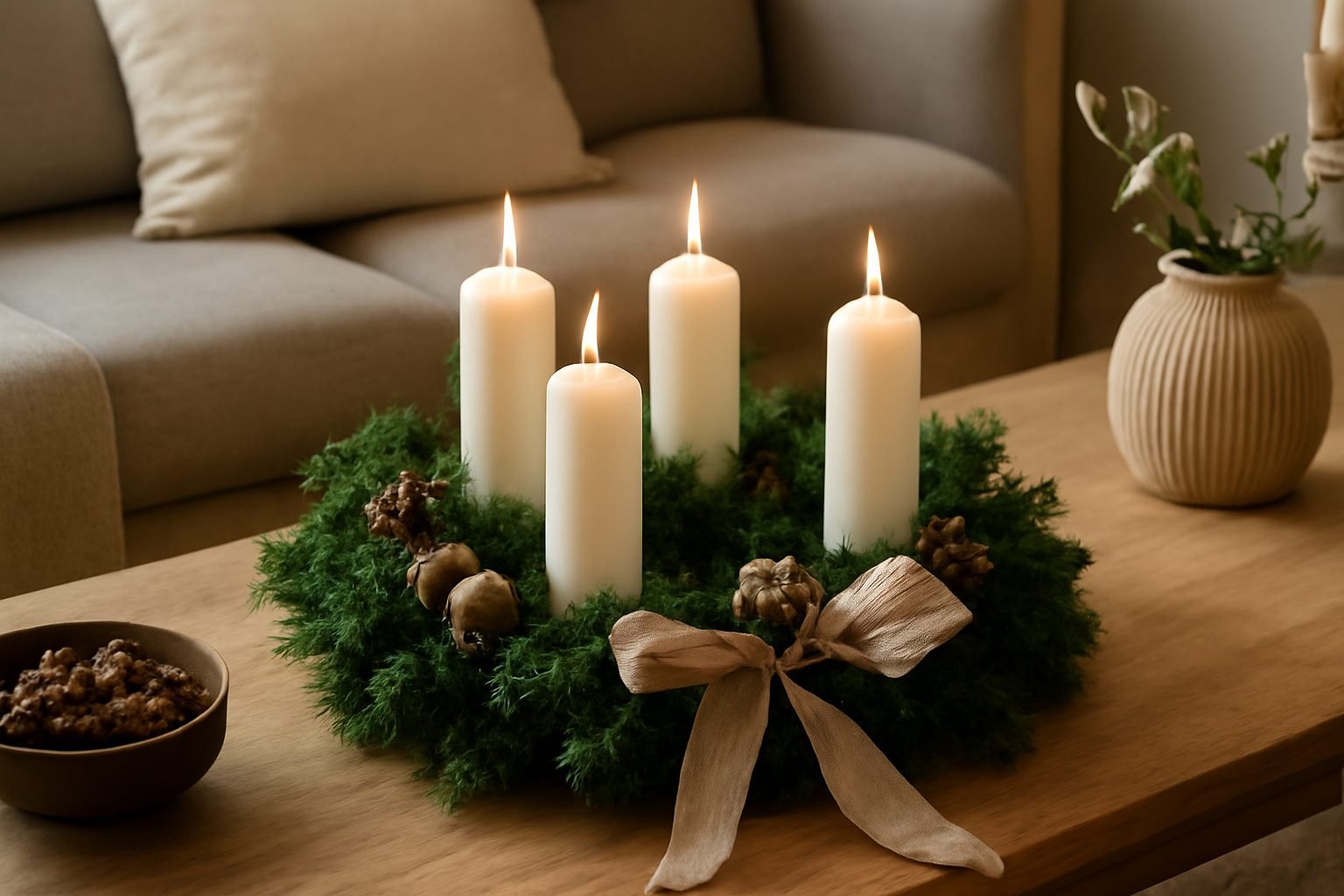 Weihnachtsdeko 2026 Adventskranz Ideen 2026
