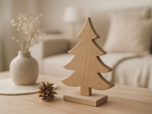 Weihnachtsdeko Ideen aus Holz — 15 einfache Varianten