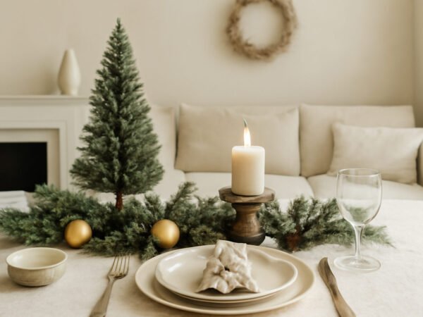 Weihnachtsdeko Ideen Esstisch — 14 einfache Varianten