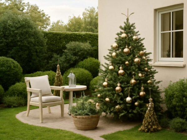 Weihnachtsdeko Ideen für draußen — 16 einfache Varianten