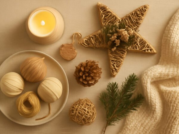 Weihnachtsdeko Ideen mit Naturmaterialien