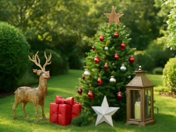 Weihnachtsdeko Ideen Outdoor — 13 einfache Varianten