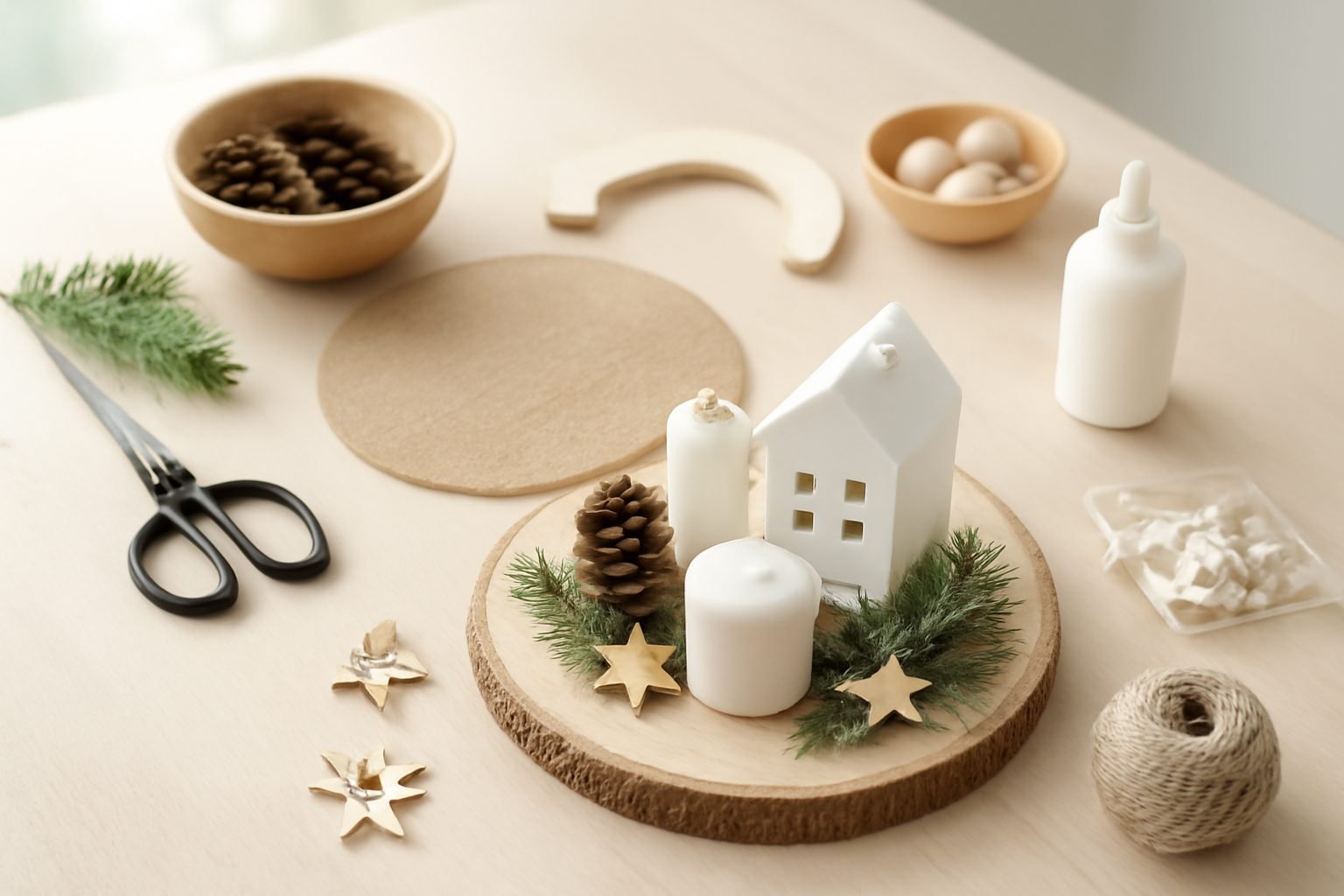 Winterdeko Wohnzimmer selber machen: 5 Schritte zum Ergebnis