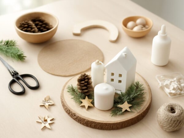 Winterdeko Wohnzimmer selber machen: 5 Schritte zum Ergebnis