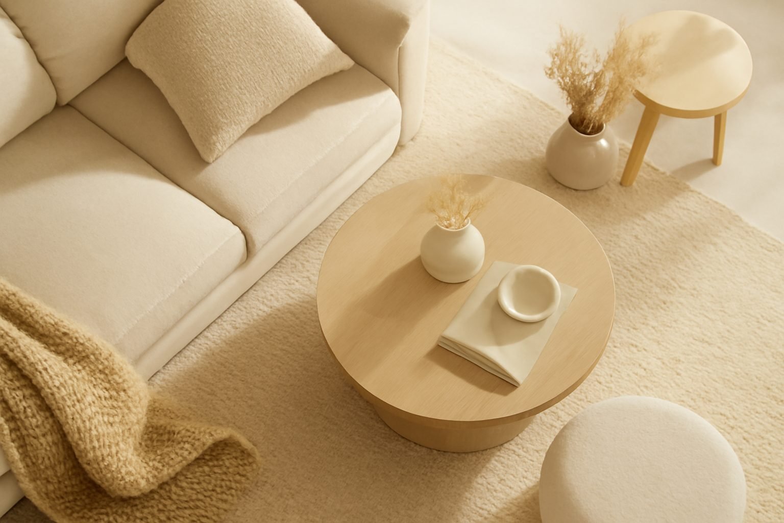 Wohnzimmer Ideen Beige — 15 einfache Varianten