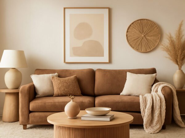 Wohnzimmer Ideen braun — 11 einfache Varianten