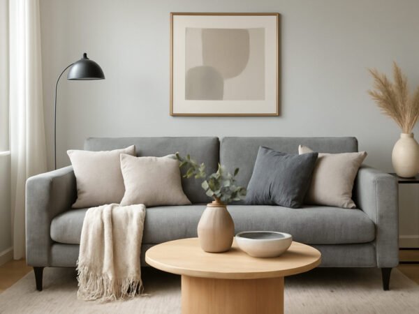 Wohnzimmer Ideen modern grau — 14 einfache Varianten