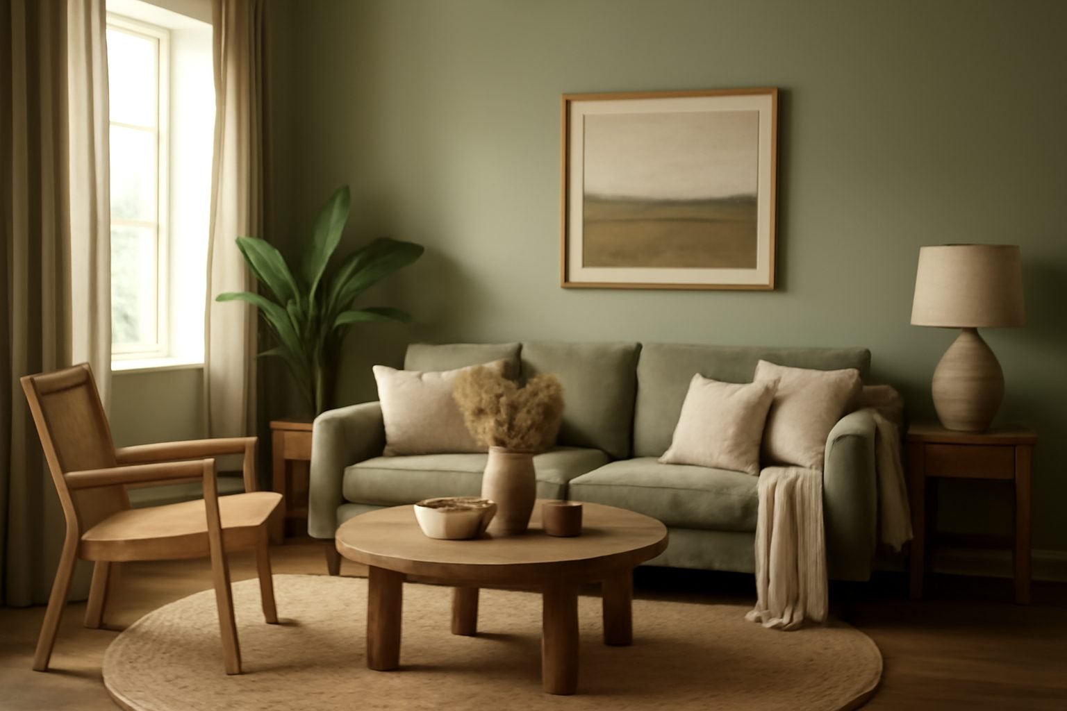 Wohnzimmer Ideen Salbeigrün — 14 einfache Varianten