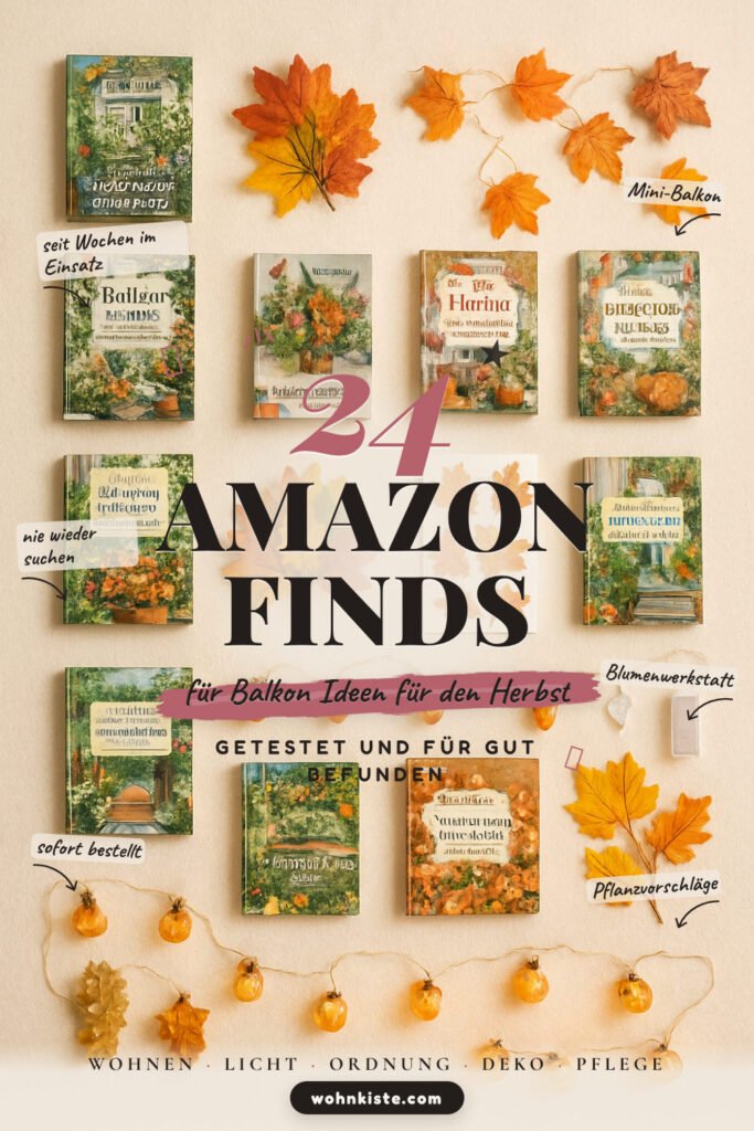 24 Amazon-Finds für Balkon Ideen für den Herbst, die du lieben wirst