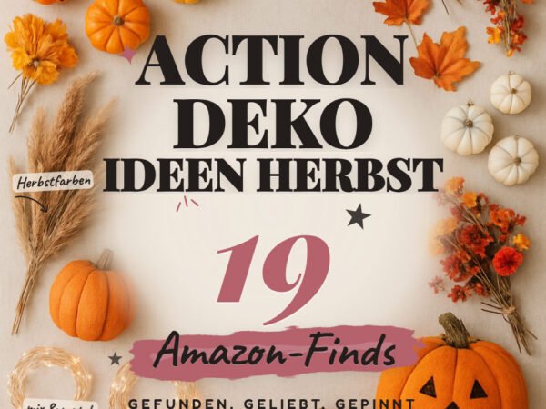 Action Deko-Ideen Herbst: 19 Amazon-Finds, sofort gemütlich