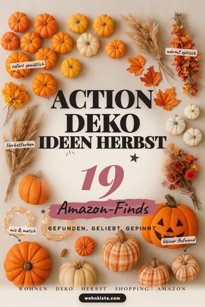 Action Deko-Ideen Herbst: 19 Amazon-Finds, sofort gemütlich