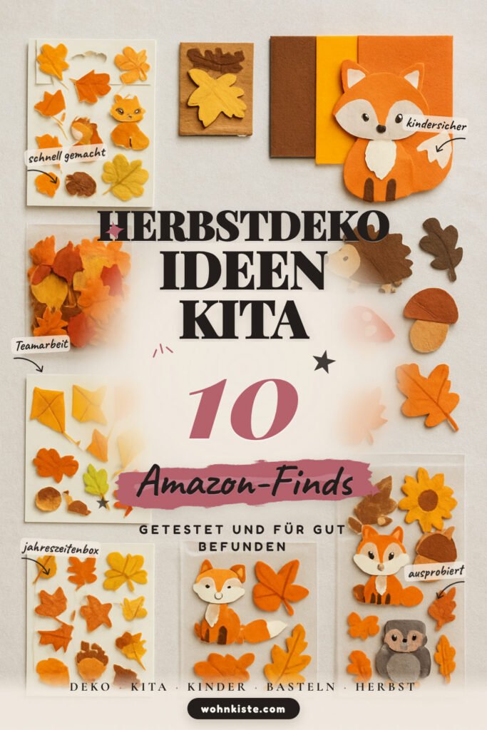Herbstdeko-Ideen Kita: 10 Amazon-Finds, schnell und kindgerecht