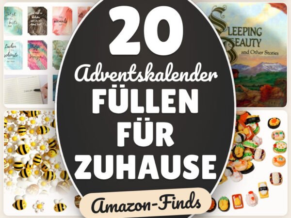 Adventskalender füllen für zuhause: 20 Amazon-Finds, kleine Ideen