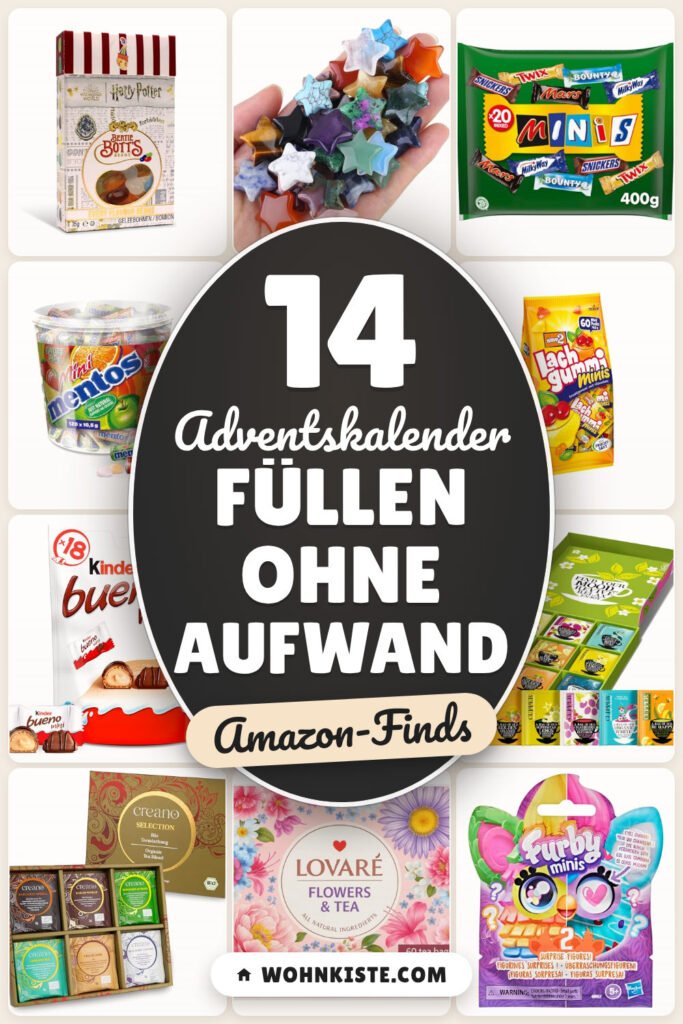 Adventskalender füllen ohne Aufwand: 14 Amazon-Finds, fix & hübsch