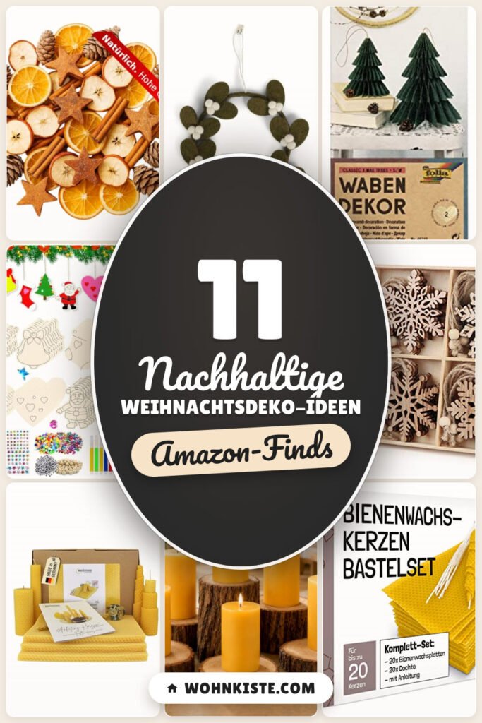 Nachhaltige Weihnachtsdeko-Ideen: 11 Amazon-Finds, plastikfrei
