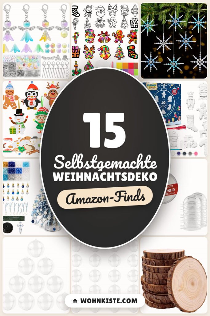 Selbstgemachte Weihnachtsdeko: 15 Amazon-Finds, schnell gemacht
