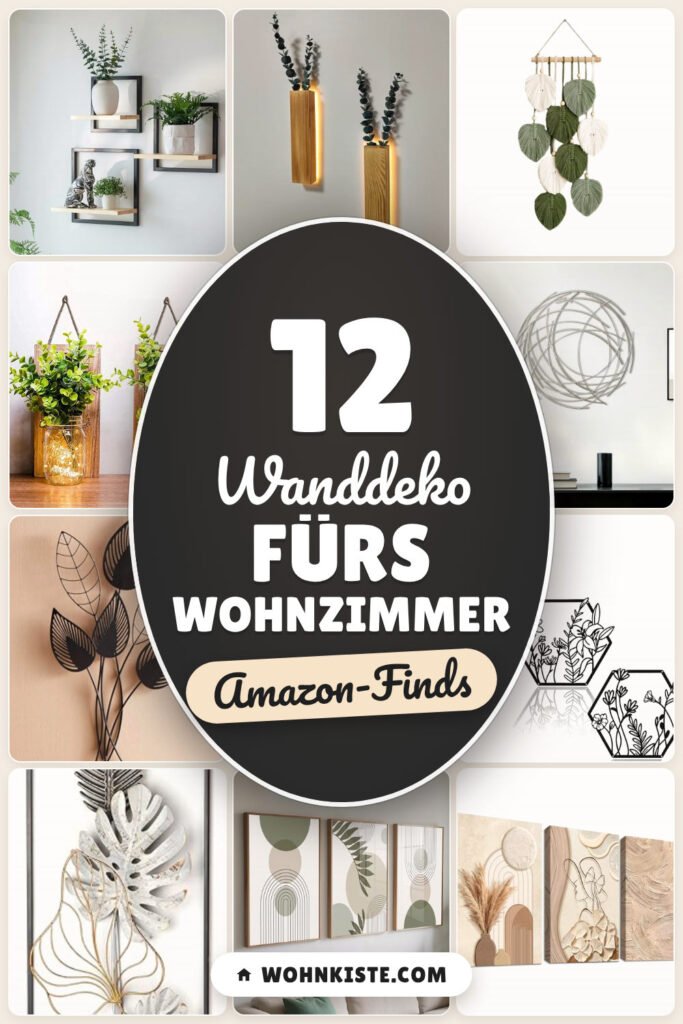 Wanddeko fürs Wohnzimmer: 12 Amazon-Finds, schnell gemütlich