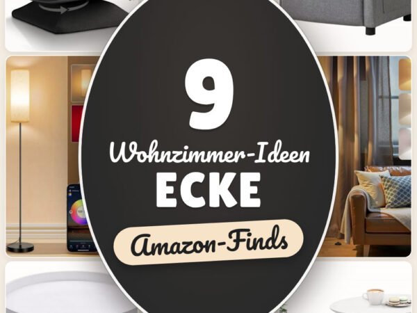 Wohnzimmer-Ideen Ecke: 9 Amazon-Finds, sofort gemütlich