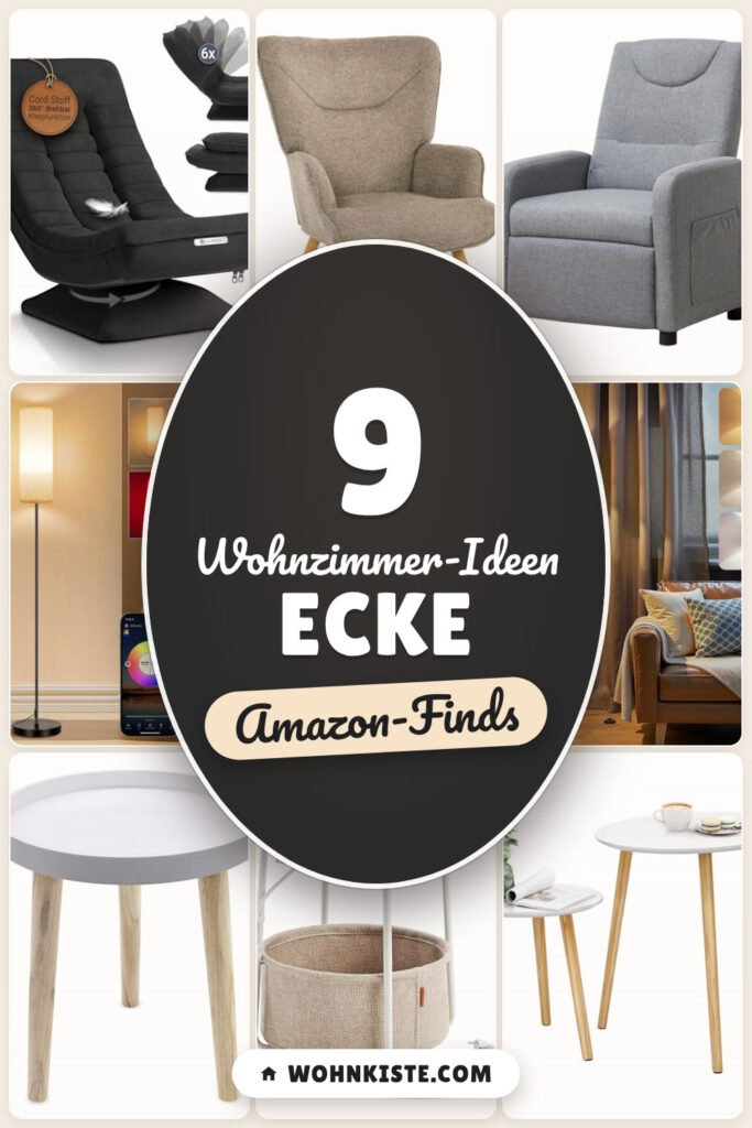 Wohnzimmer-Ideen Ecke: 9 Amazon-Finds, sofort gemütlich